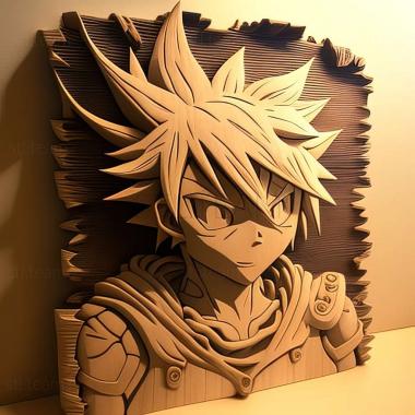 3D model Fairy Tail Hiro Mashima (STL)